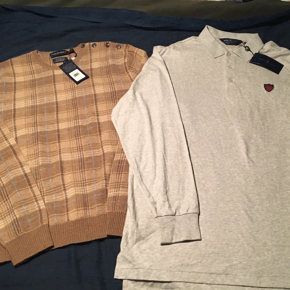 2 Polo Golf shirts XL